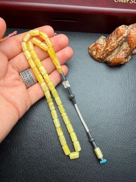 Rus Kaya Damla Kehribar Tesbih