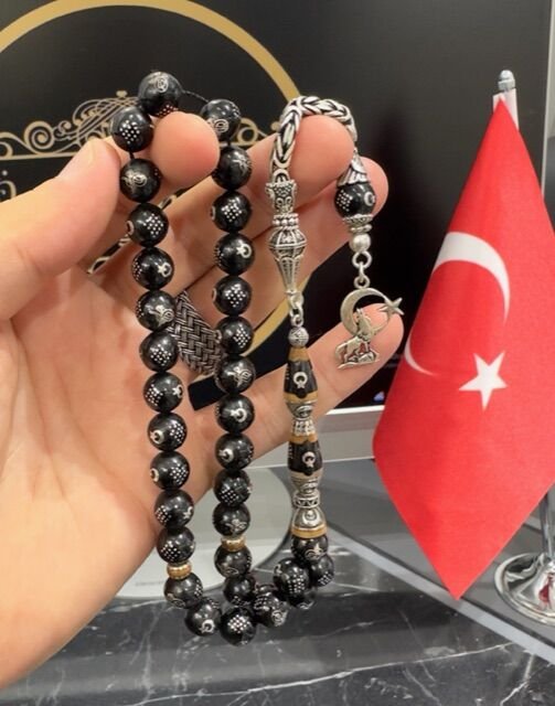 Küre Model 925 Ayar Gümüş İşleme Erzurum Oltu Tesbih