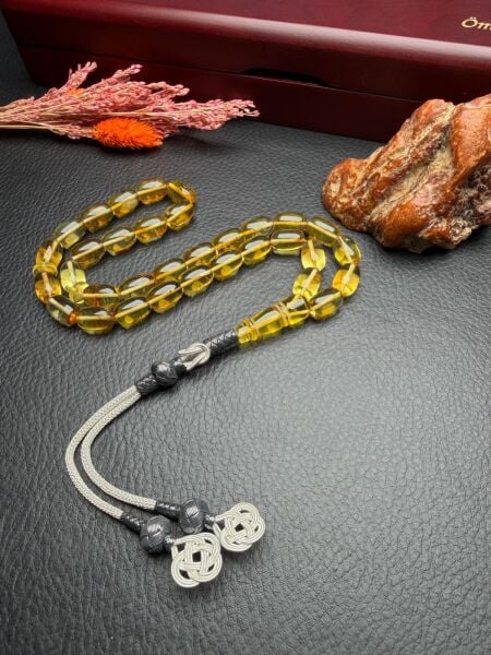 Rus Kaya Damla Kehribar Tesbih