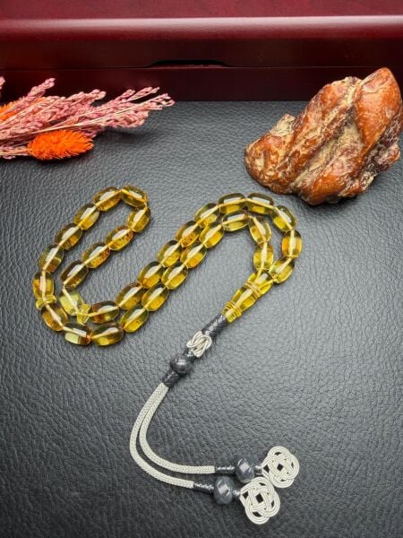 Rus Kaya Damla Kehribar Tesbih