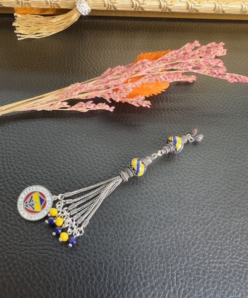 Saçaklı Model Fenerbahçe Taraftar Gümüş Püskül