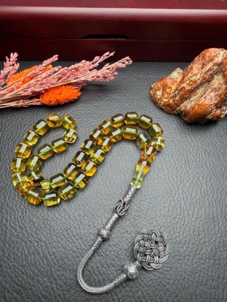 Rus Kaya Damla Kehribar Tesbih