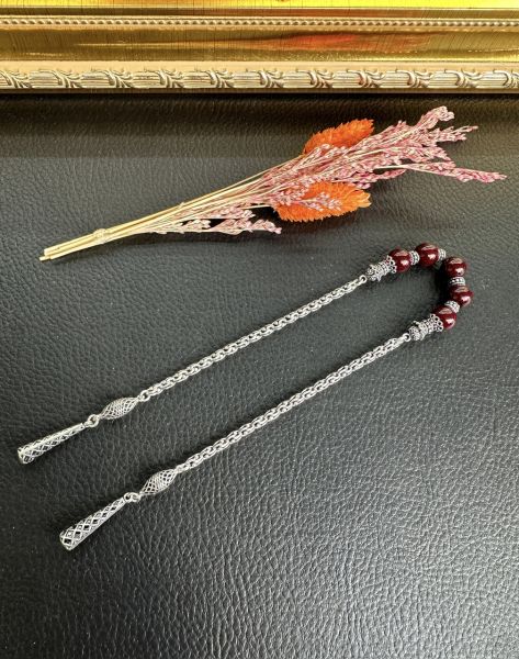 Küre Model Zaza Sıkma Kehribar Tesbih