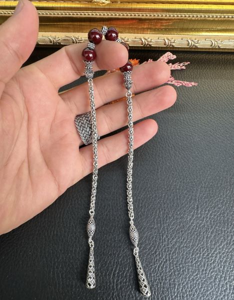 Küre Model Zaza Sıkma Kehribar Tesbih