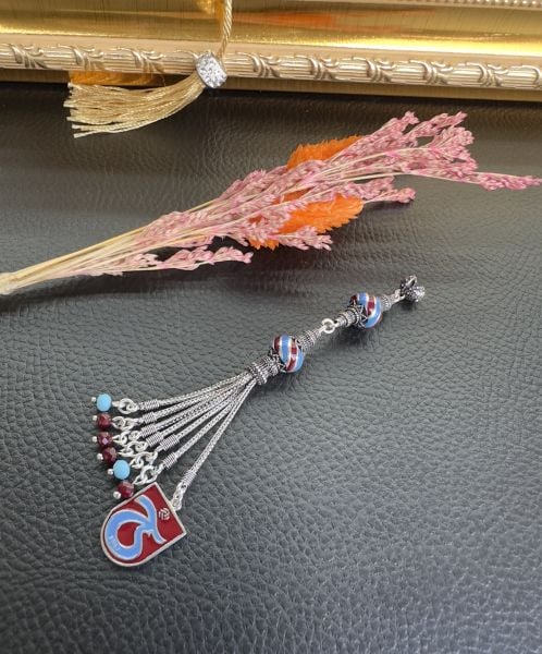 Saçaklı Model Trabzonspor Taraftar Gümüş Püskül