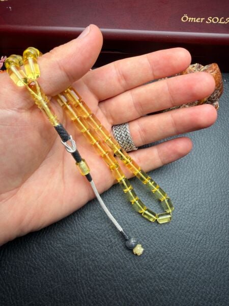 Rus Kaya Damla Kehribar Tesbih