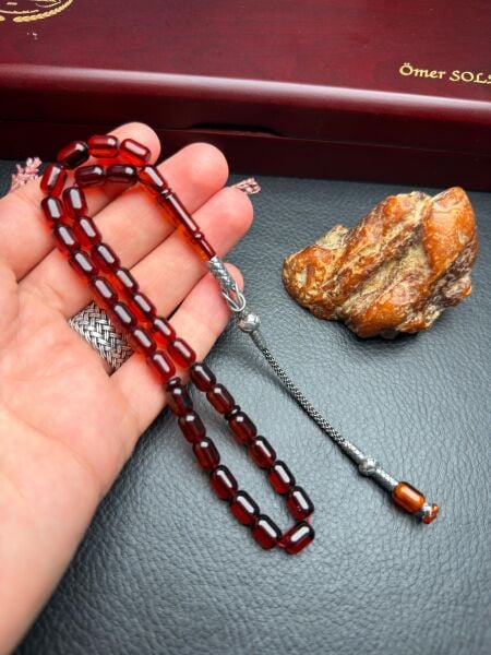 Rus Kaya Damla Kehribar Tesbih