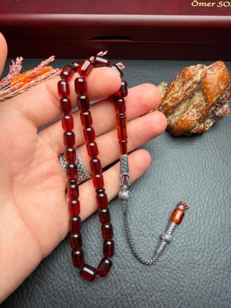 Rus Kaya Damla Kehribar Tesbih