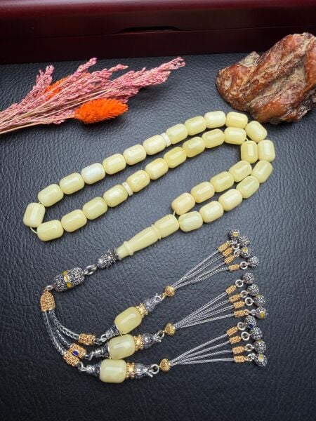 Rus Kaya Damla Kehribar Tesbih