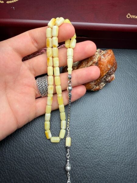 Rus Kaya Damla Kehribar Tesbih