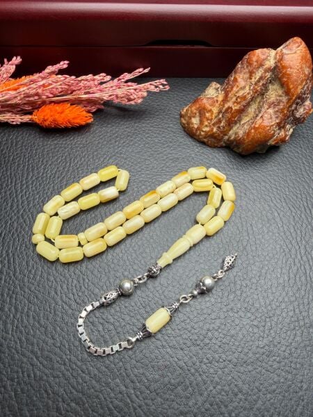 Rus Kaya Damla Kehribar Tesbih