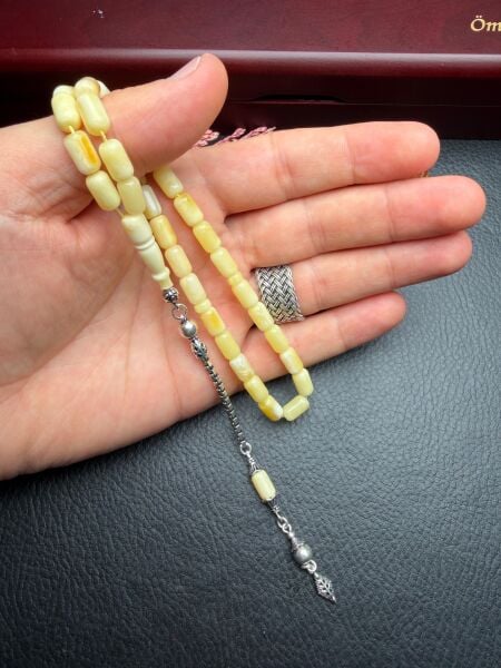 Rus Kaya Damla Kehribar Tesbih