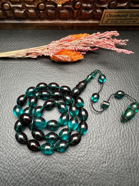 Beyzi Model  Ateş Kehribar Tesbih