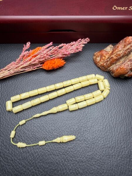 Serdar Aydın Usta İşçiliği Tek Kaya  Damla Kehribar Tesbih