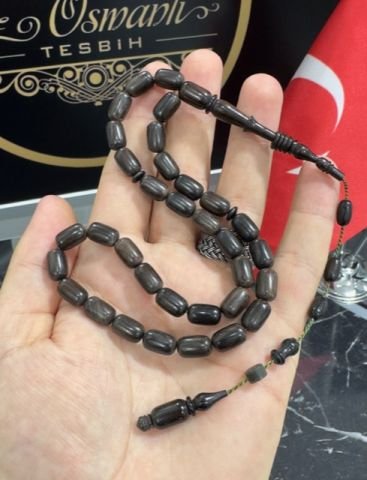 Kapsül Model Sade Abonoz Ağacı Tesbih