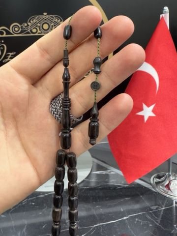 Kapsül Model Sade Abonoz Ağacı Tesbih