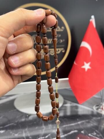 Kapsül Model Sade Yılan Ağacı Tesbih