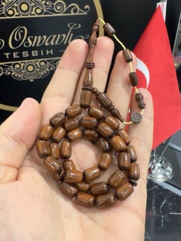 Kapsül Model Sade Yılan Ağacı Tesbih