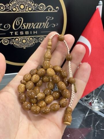 Badem Model Sade Kuka Tesbih