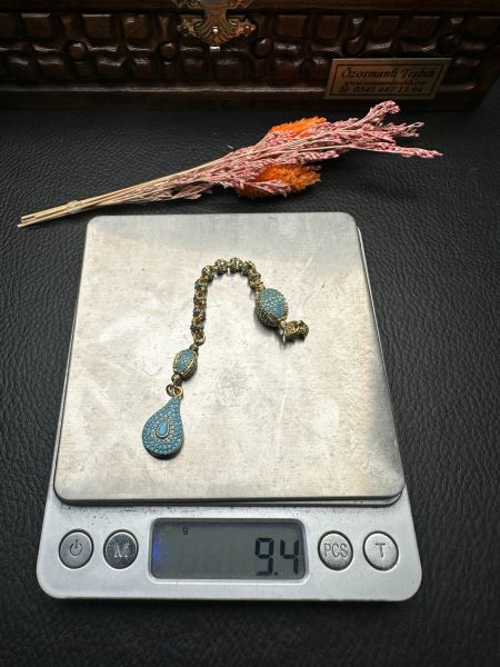 Özel Tasarım Diamond Tasarım Altın Yaldız Kaplama Gümüş Püskül