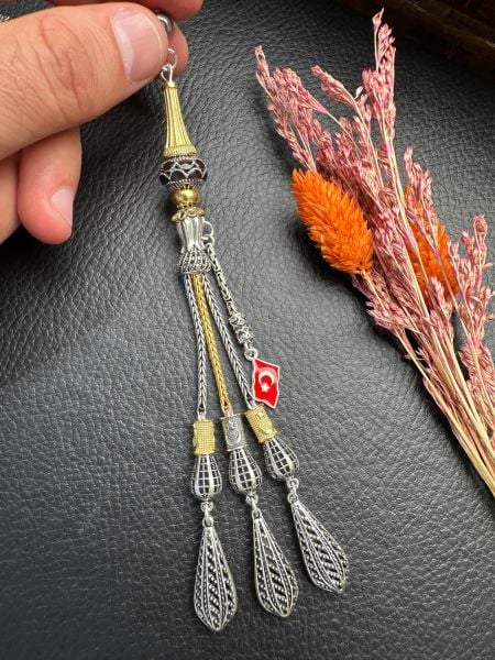 Özel Tasarım Gümüş Püskül