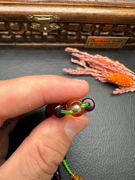 Kapsül Model Osmanlı Benzetme Ateş Kehribar Tesbih