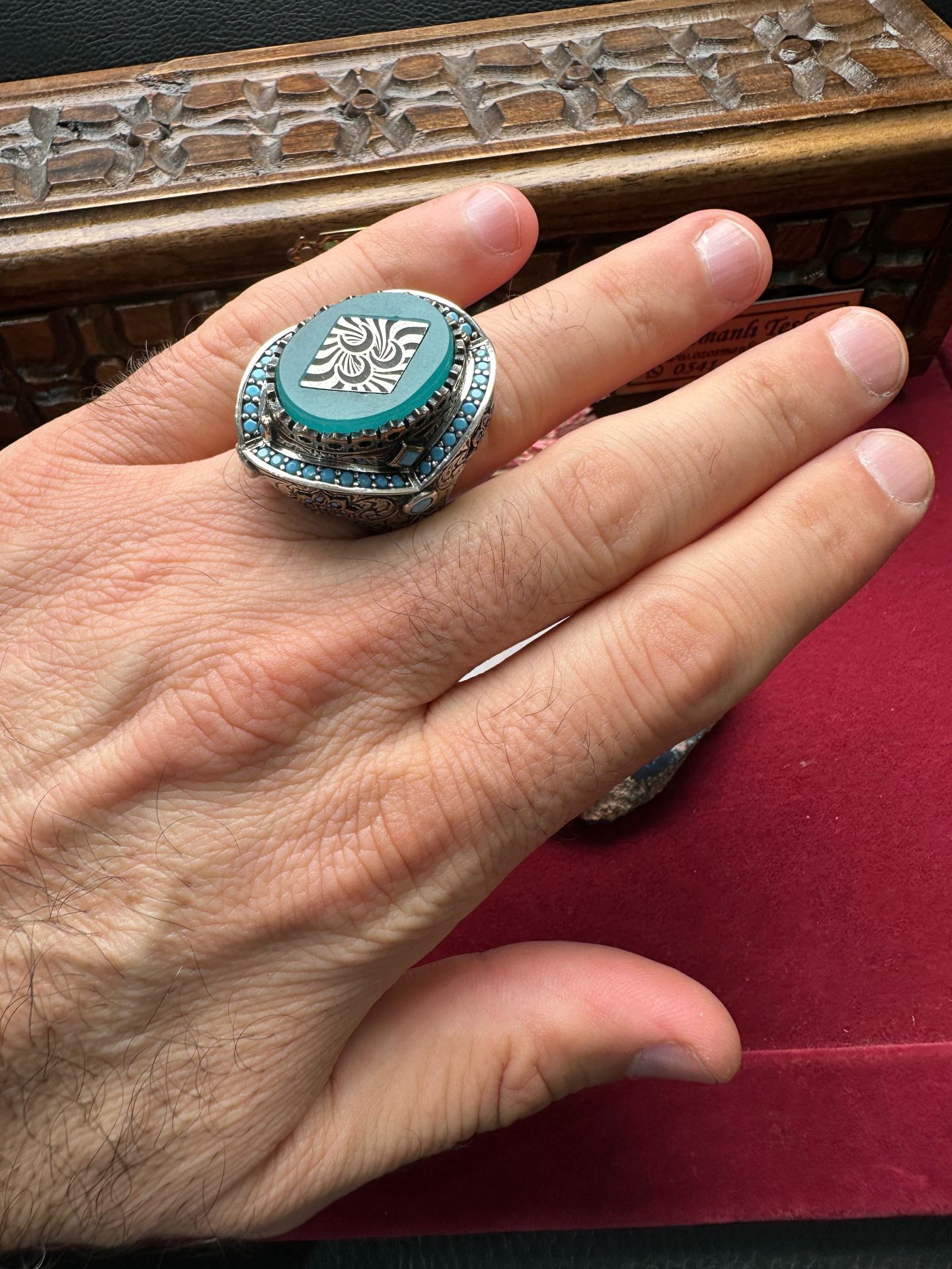 Özel Tasarım Gümüş Yüzük