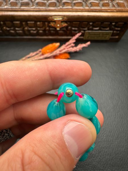 Beyzi Model Osmanlı Benzetme Sıkma Kehribar Tesbih