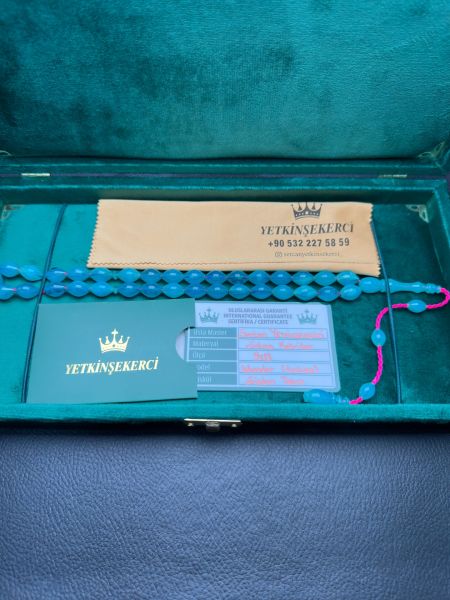 Beyzi Model Osmanlı Benzetme Sıkma Kehribar Tesbih