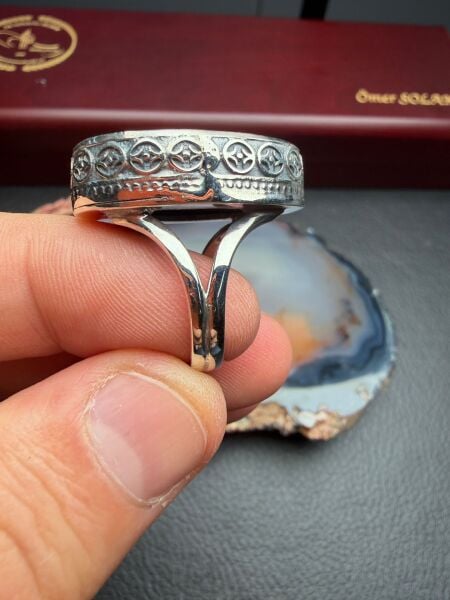 Firuze Taşlı Gümüş Yüzük