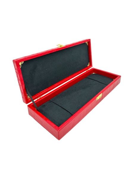 Yeni Tasarım Büyük Boy Kırmızı Renk Tesbih Kutusu