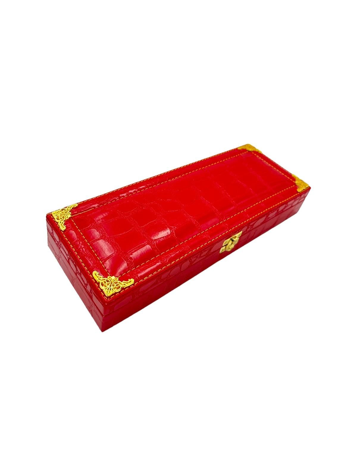 Yeni Tasarım Büyük Boy Kırmızı Renk Tesbih Kutusu