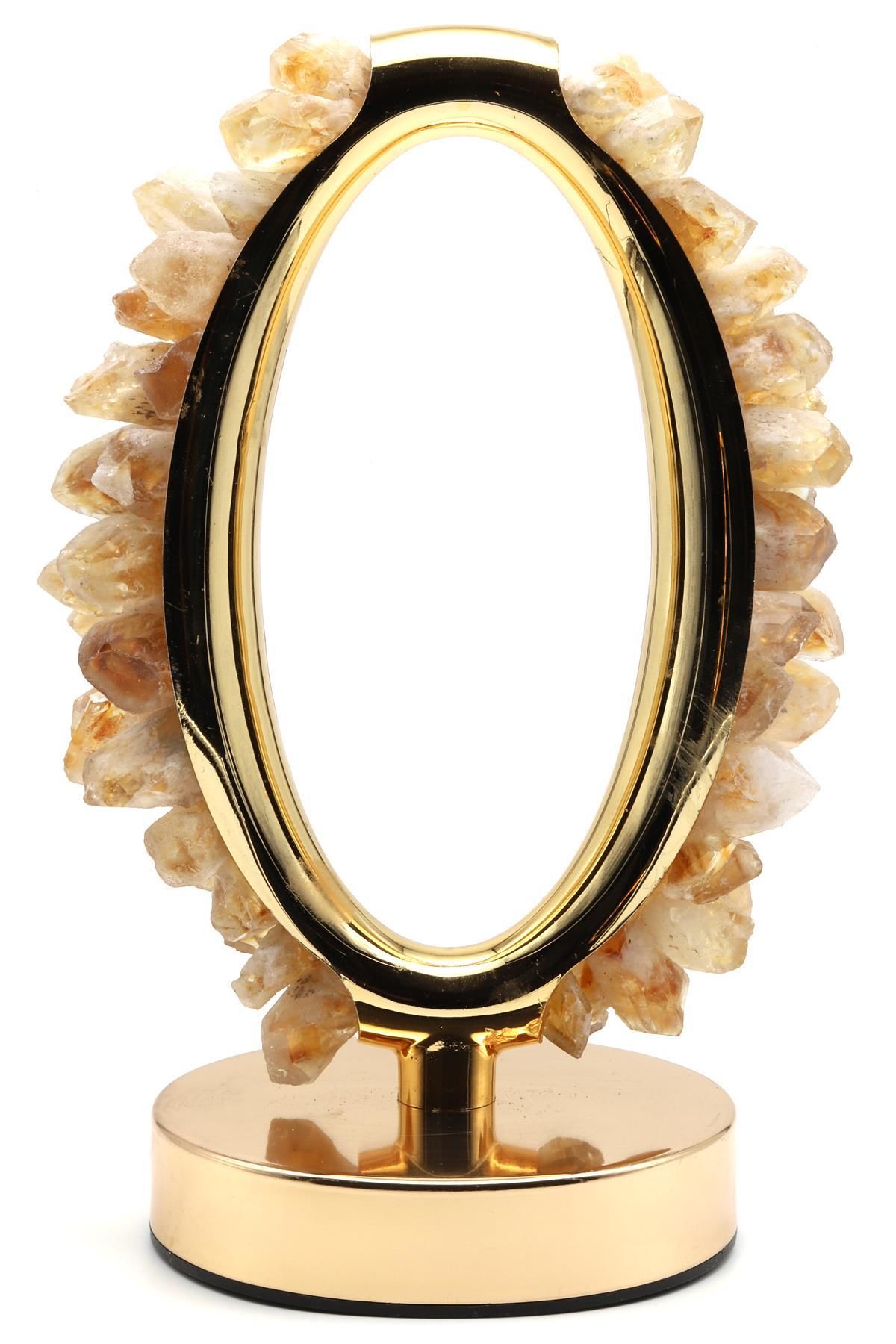 Özel tasarım Sitrin Doğal Taş Lamba