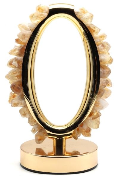 Özel tasarım Sitrin Doğal Taş Lamba