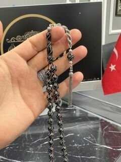 Beyzi Model  Gümüİş İşlemeli Erzurum Oltu Tesbih