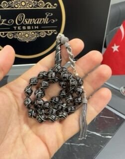 Beyzi Model  Gümüİş İşlemeli Erzurum Oltu Tesbih