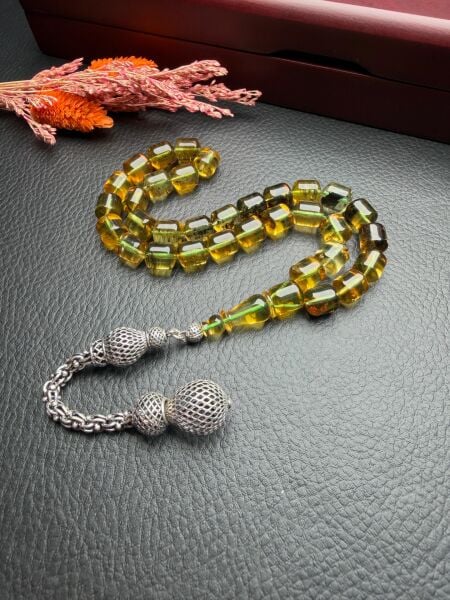 Rus Kaya Damla Kehribar Tesbih