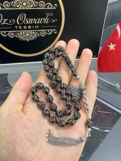 Beyzi Model  Gümüİş İşlemeli Erzurum Oltu Tesbih