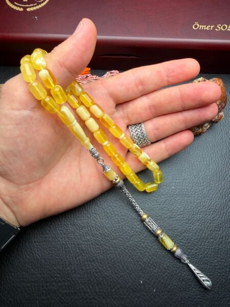 Rus Kaya Damla Kehribar Tesbih