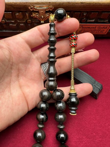 Armudi Model Maskot Sade Erzurum Oltu taşı Kula Tesbih