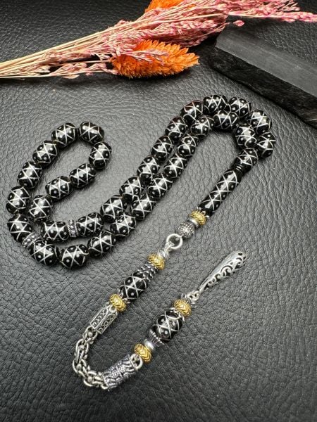 Gümüş Çakım Erzurum Oltutaşı Tesbih