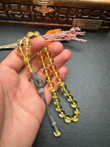 Rus Kaya Damla Kehribar Tesbih