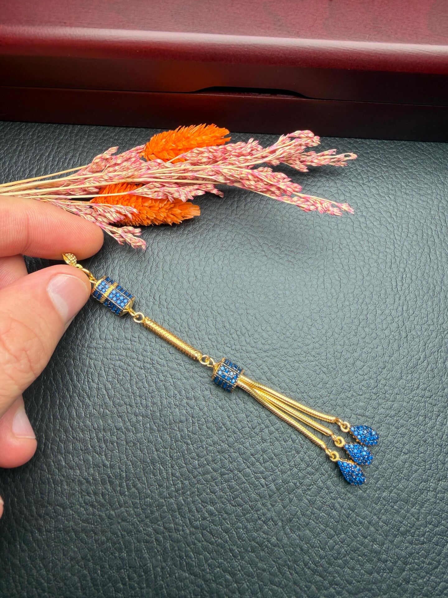 Özel Tasarım Diamond Gümüş Püskül