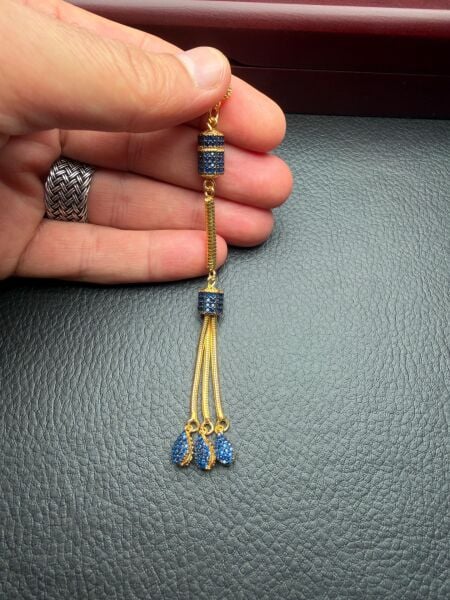 Özel Tasarım Diamond Gümüş Püskül