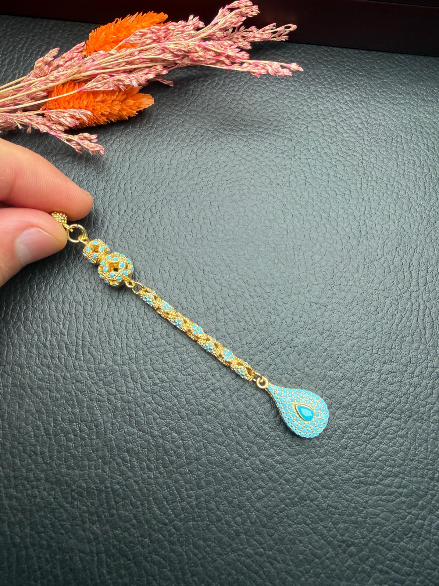 Özel Tasarım Diamond Gümüş Püskül