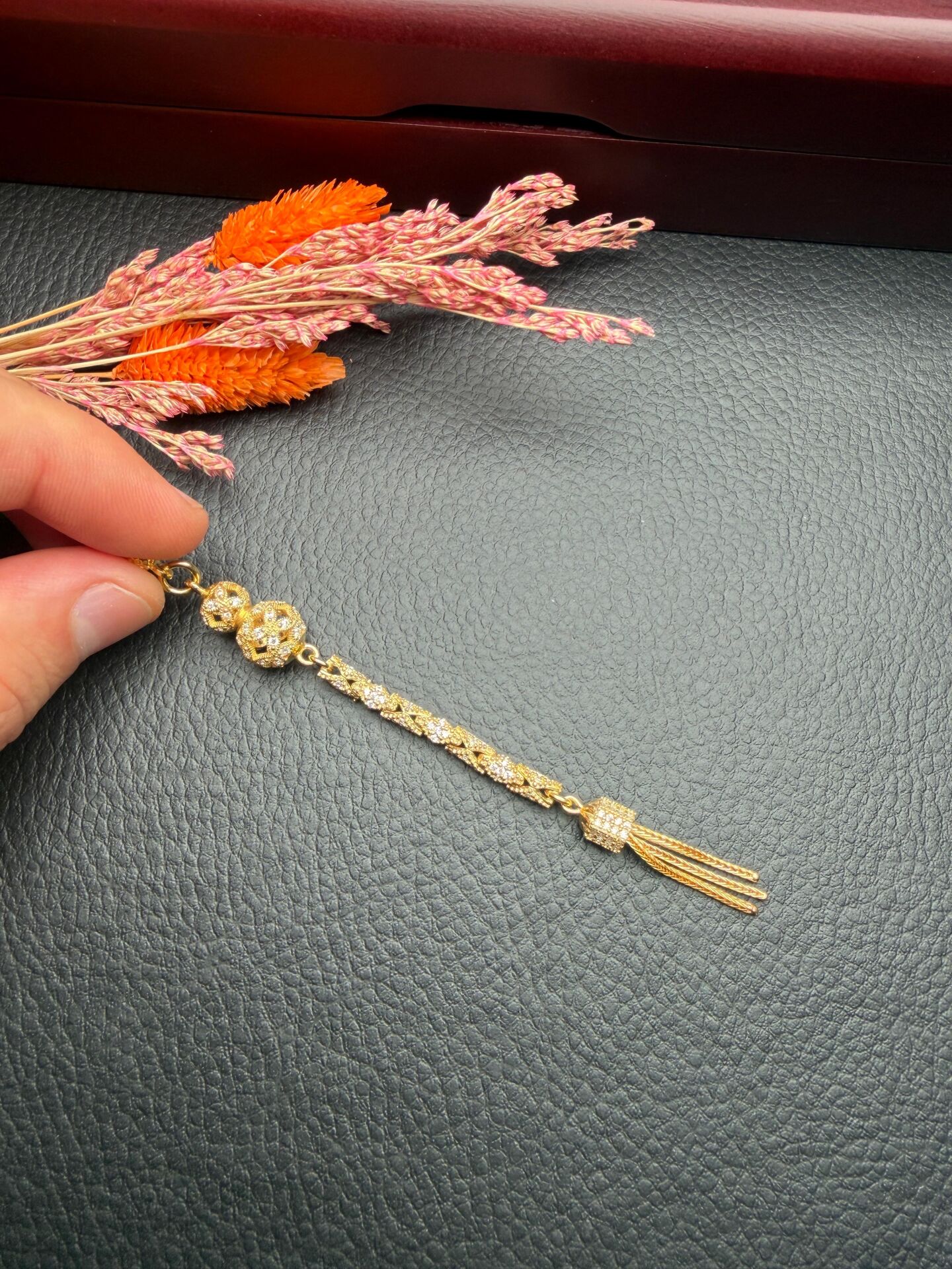 Özel Tasarım Diamond Gümüş Püskül