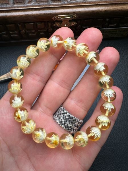 Damla Kehribar Bileklik