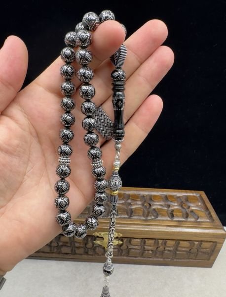 Küre Model  Gümüş İşleme Erzurum Oltu Tesbih