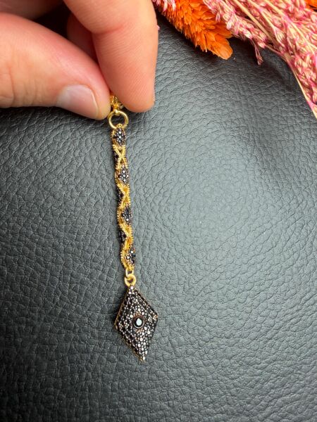Özel Tasarım Diamond Gümüş Püskül