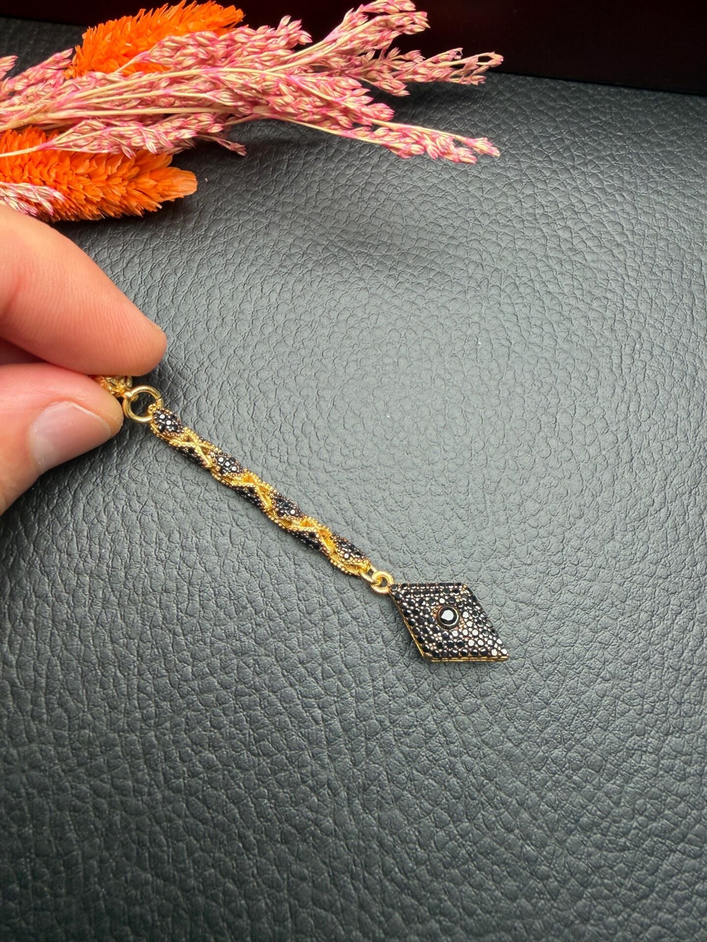 Özel Tasarım Diamond Gümüş Püskül